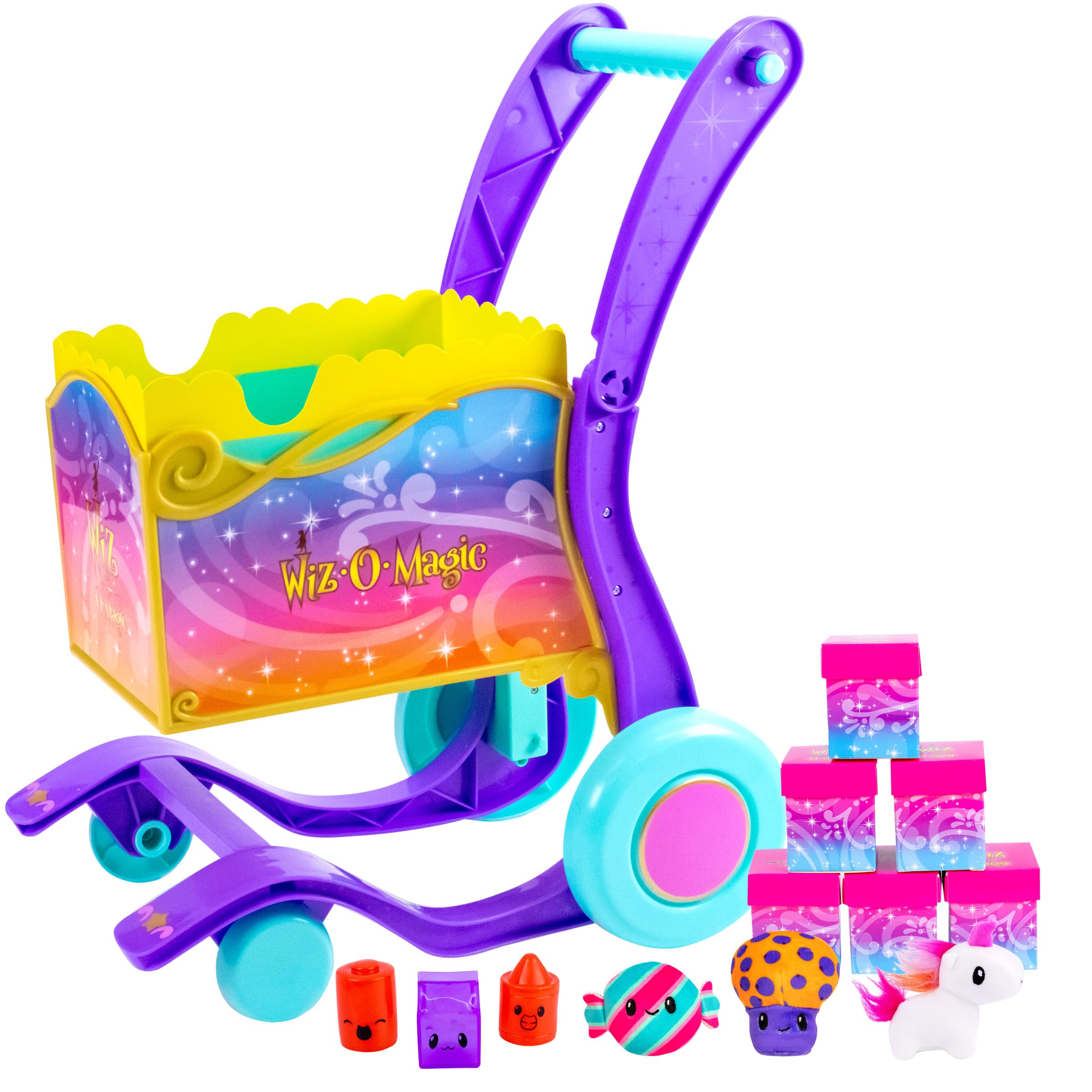 Amazon.com: Wiz-O-Magic Shopping Cart – Push, Pop & Reveal 6